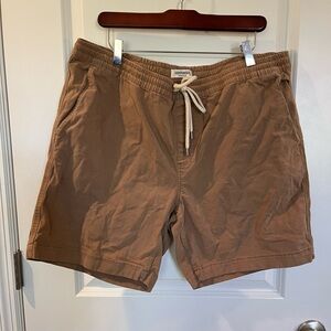 Goodthreads Tan Stretch Canvas Shorts